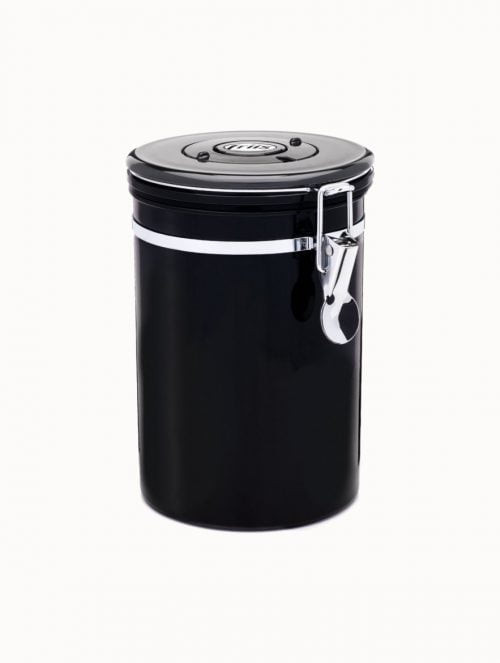 Friis Stainless Steel Coffee Storage Canister (Black)