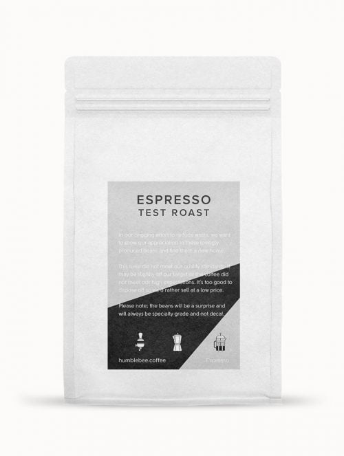 Espresso Coffee Test Roast
