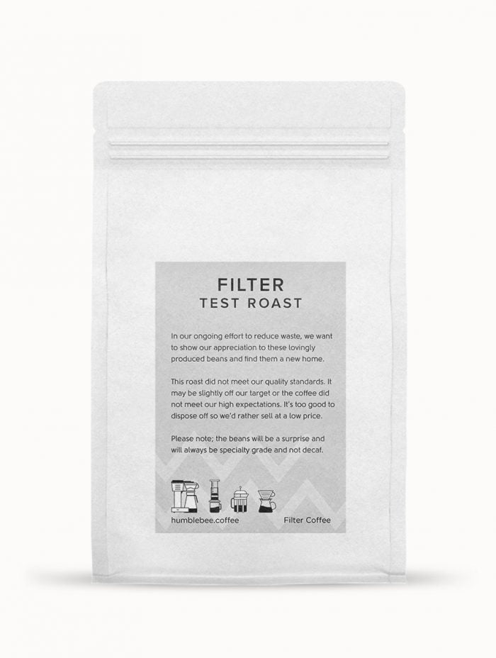 Filter Coffee Test Roast